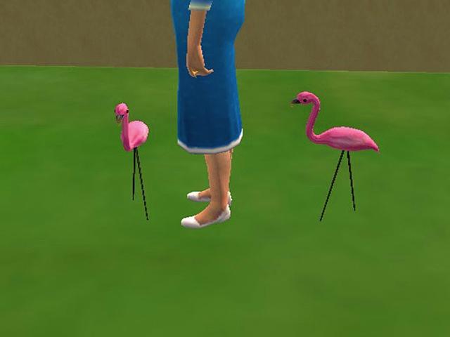 Between the Pink Flamingos Between the Pink Flamingos