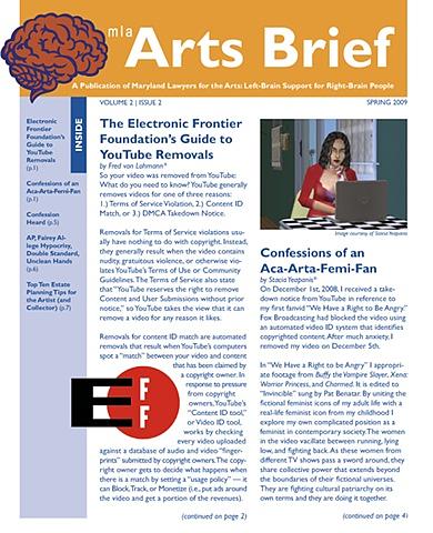 MLA Arts Brief
