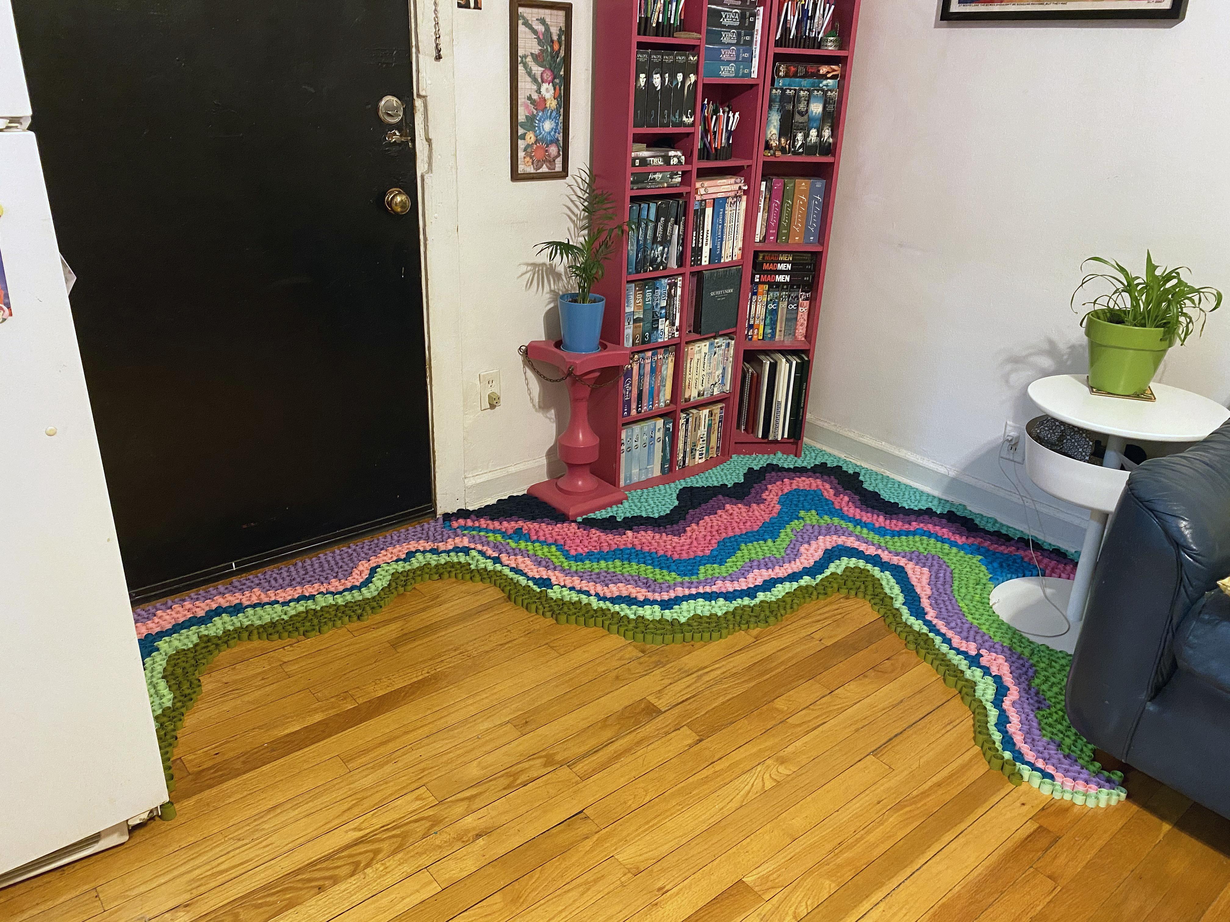 Floor Arrangement #2 (DVD Shelf)