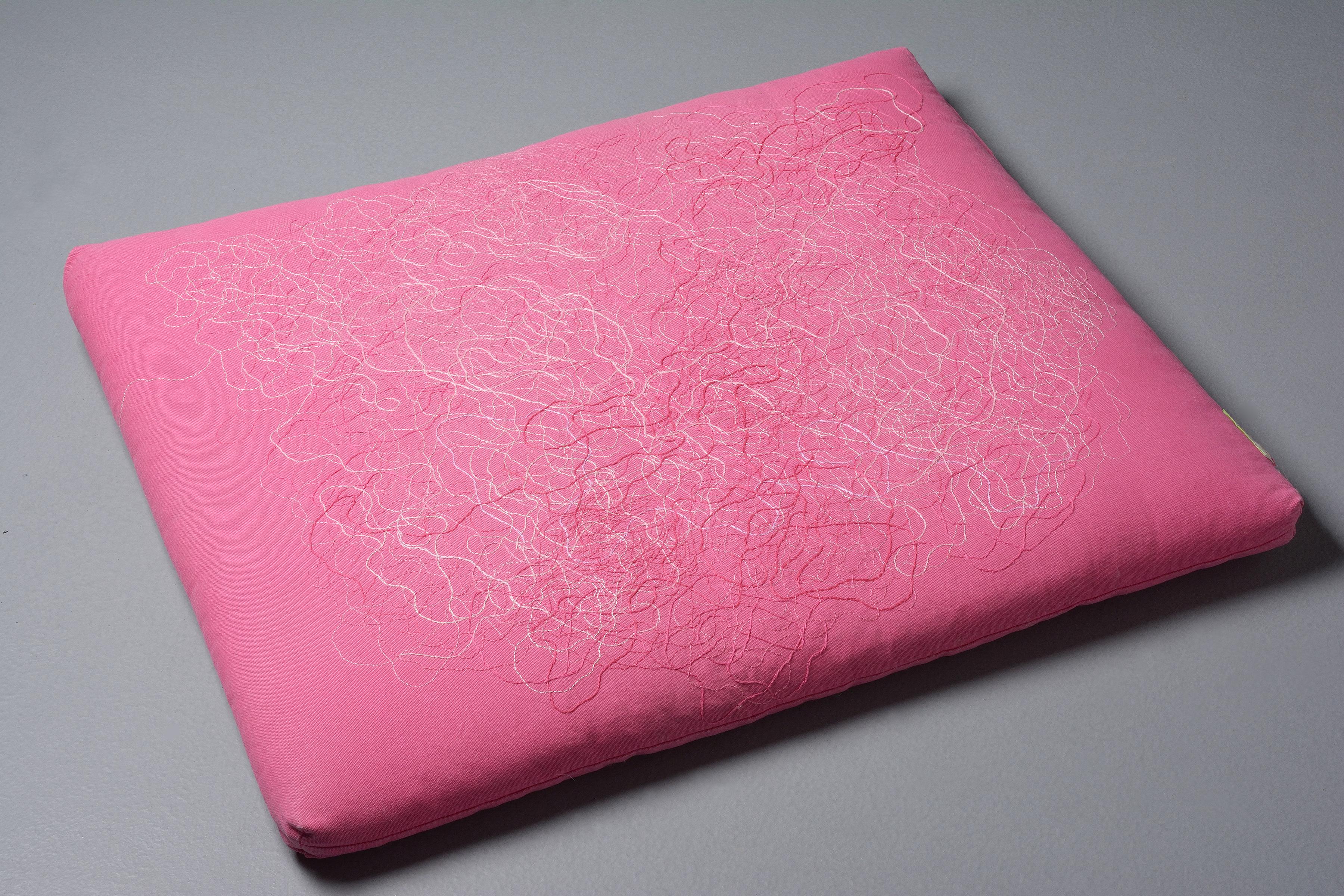 When I stitch, I think about swimming. When I swim, I think about stitching. 